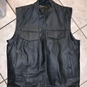 DEFY Moto leather vest